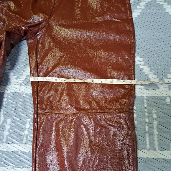 Aritzia Wilfred Faux Leather Funk Pant in Rustique - Picture 16 of 16